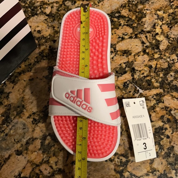adidas adissage k slides size 3 unisex - Picture 6 of 6
